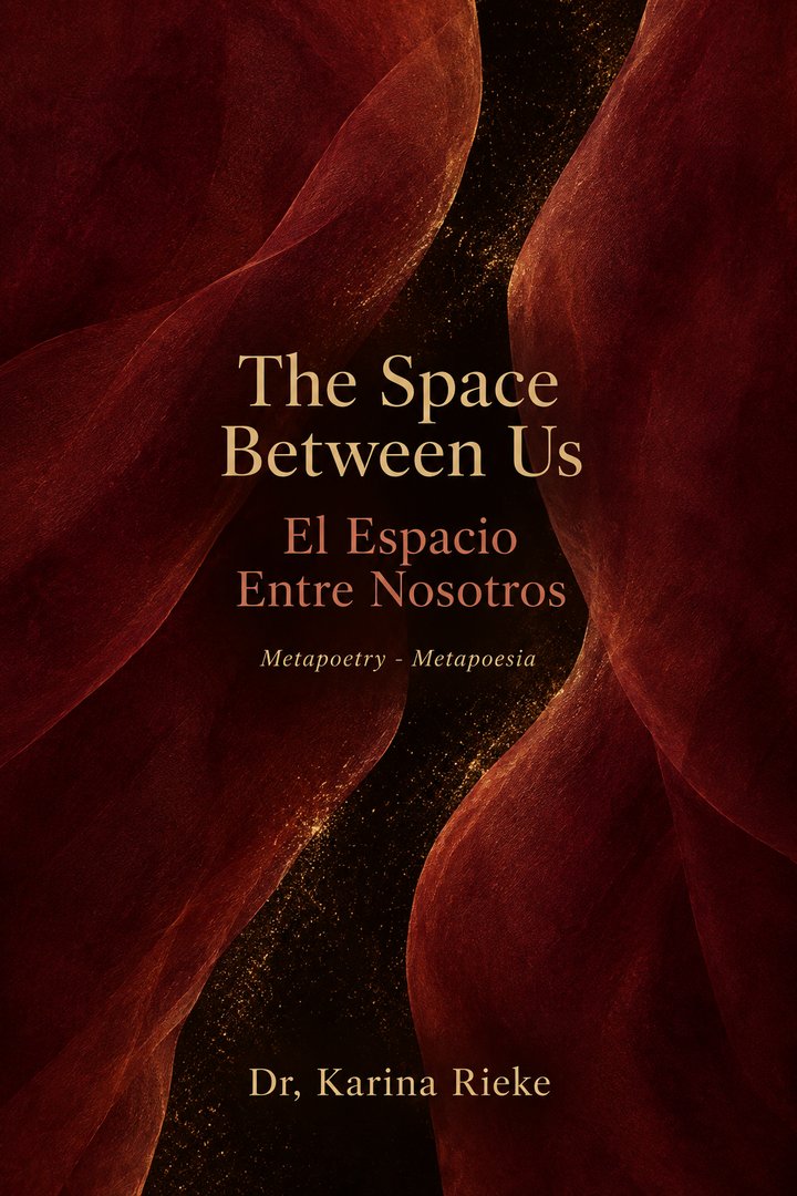 The Space Between Us — El Espacio Entre Nosotros, book cover